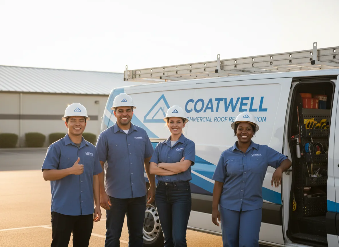 Commercial roof coating company in Lehr, ND